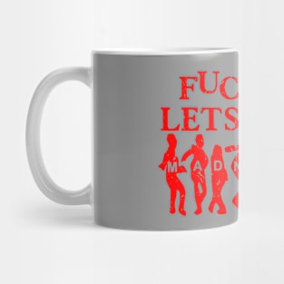 Madness - Lets Dance 80s Vintage Retro Collector Red Mug
